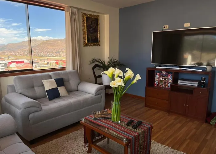 Hermoso Departamento En Zona Residencial De Apartamento *